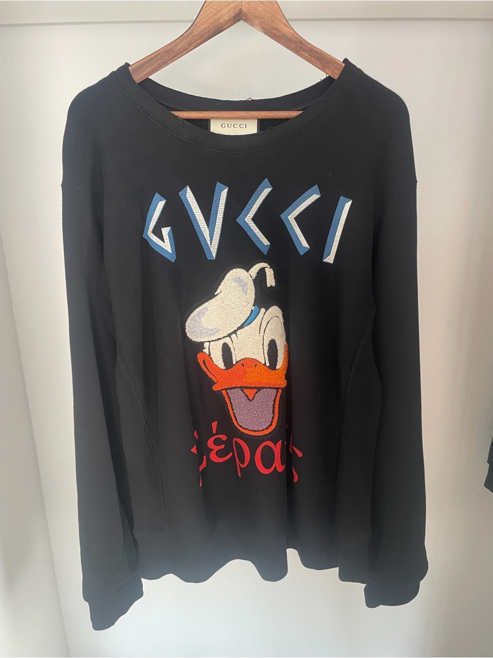 Gucci SS2017 Donald Duck Sweatshirt
